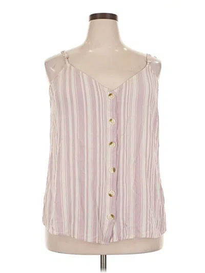Pre-owned Torrid Sleeveless Blouse In Pink