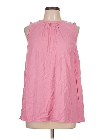 Torrid Sleeveless Blouse In Pink