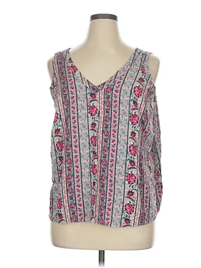 Pre-owned Torrid Sleeveless Blouse In Pink