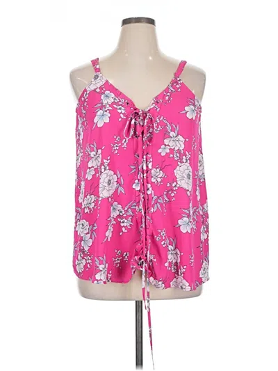 Pre-owned Torrid Sleeveless Blouse In Pink