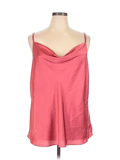 Pre-owned Torrid Sleeveless Blouse In Pink