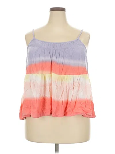 Pre-owned Torrid Sleeveless Blouse In Pink