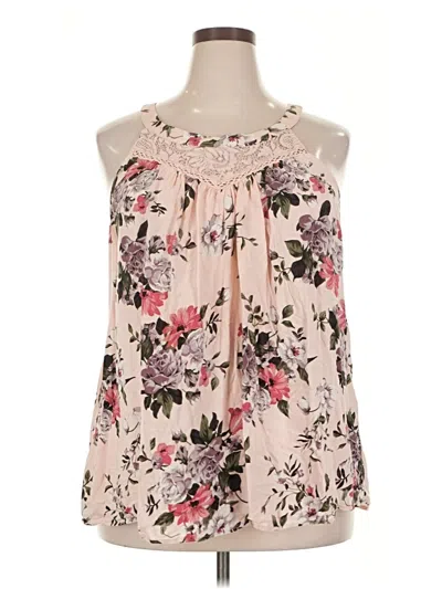 Pre-owned Torrid Sleeveless Blouse In Pink