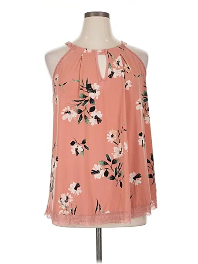 Pre-owned Torrid Sleeveless Blouse In Pink