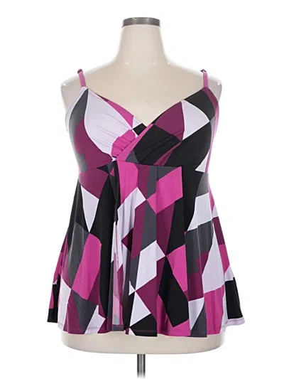Pre-owned Torrid Sleeveless Blouse In Pink