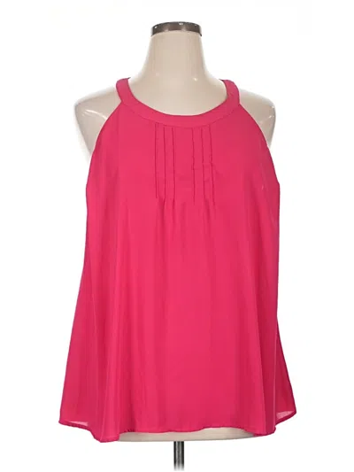Pre-owned Torrid Sleeveless Blouse In Pink