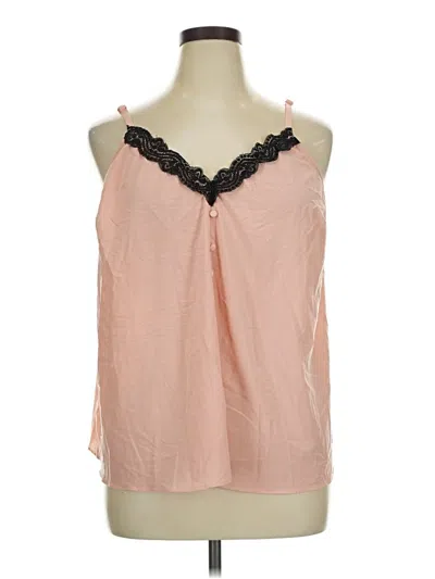 Pre-owned Torrid Sleeveless Blouse In Pink