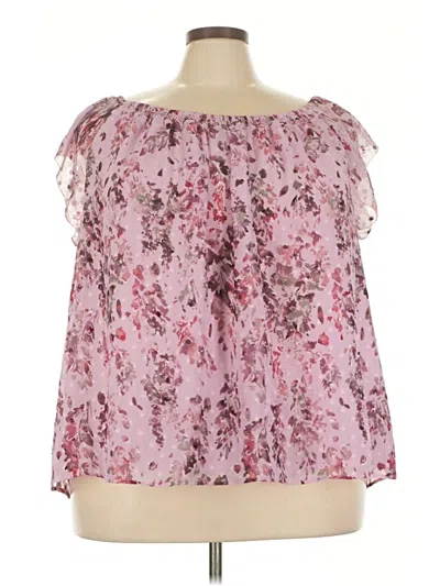 Pre-owned Torrid Sleeveless Blouse In Pink