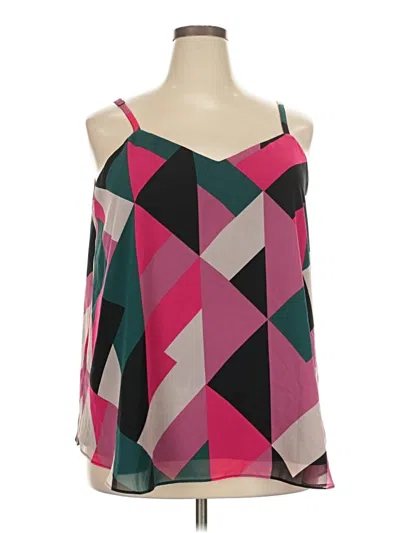Pre-owned Torrid Sleeveless Blouse In Pink