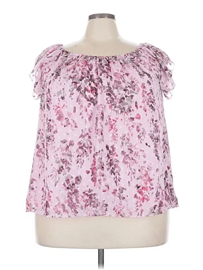 Pre-owned Torrid Sleeveless Blouse In Pink