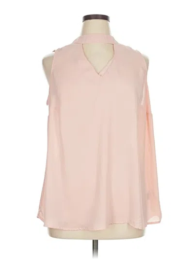 Pre-owned Torrid Sleeveless Blouse In Pink