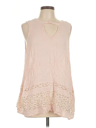 Pre-owned Torrid Sleeveless Blouse In Pink