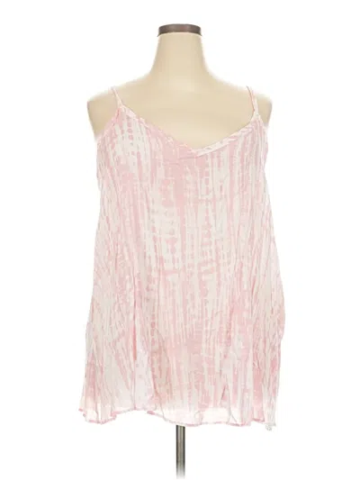 Torrid Sleeveless Blouse In Pink