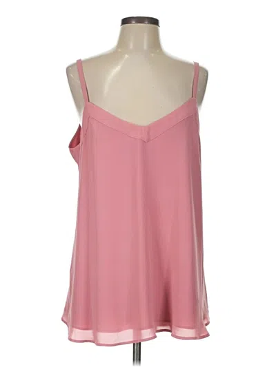 Pre-owned Torrid Sleeveless Blouse In Pink