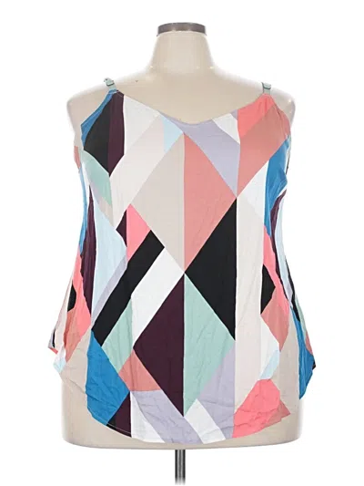 Torrid Sleeveless Blouse In Pink