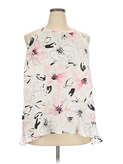 Pre-owned Torrid Sleeveless Blouse In Pink