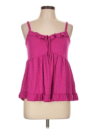 Pre-owned Torrid Sleeveless Blouse In Pink