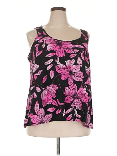 Pre-owned Torrid Sleeveless Blouse In Pink