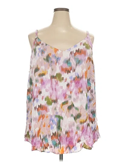 Pre-owned Torrid Sleeveless Blouse In Pink