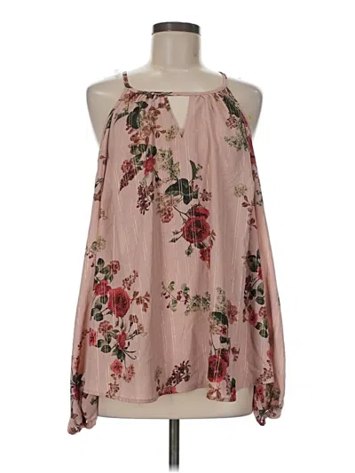 Pre-owned Torrid Sleeveless Blouse In Pink