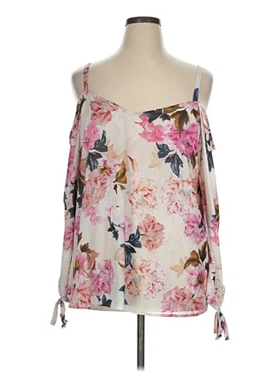 Pre-owned Torrid Sleeveless Blouse In Pink