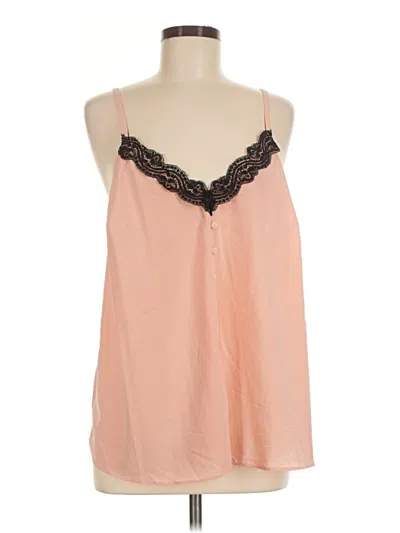 Pre-owned Torrid Sleeveless Blouse In Pink