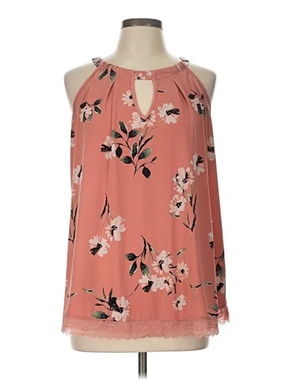 Pre-owned Torrid Sleeveless Blouse In Pink