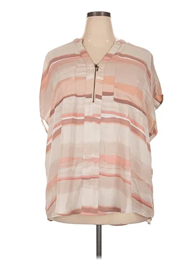 Pre-owned Torrid Sleeveless Blouse In Pink