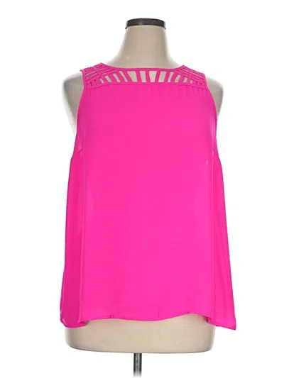 Pre-owned Torrid Sleeveless Blouse In Pink