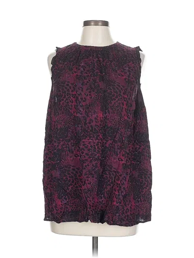 Pre-owned Torrid Sleeveless Blouse In Purple