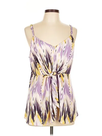 Torrid Sleeveless Blouse In Purple