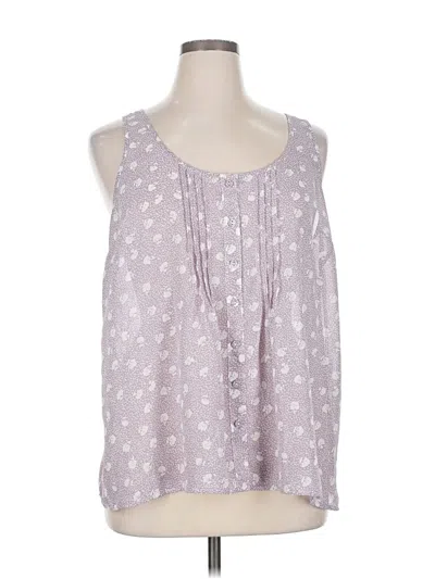 Pre-owned Torrid Sleeveless Blouse In Purple