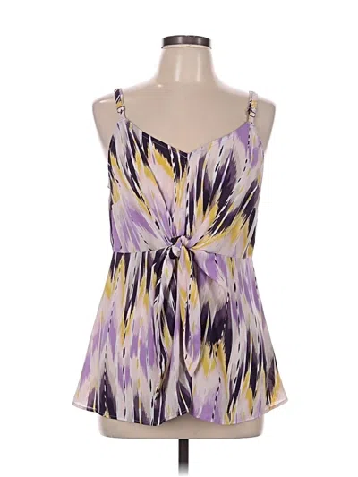 Pre-owned Torrid Sleeveless Blouse In Purple