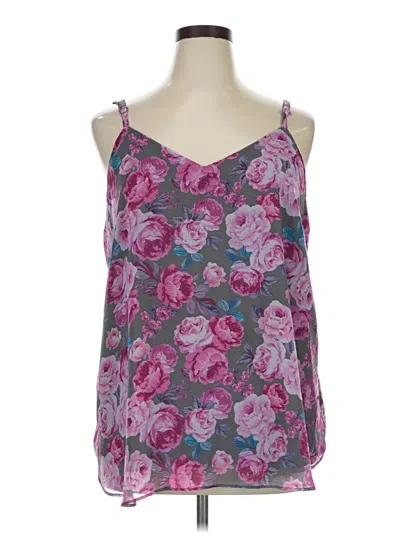 Pre-owned Torrid Sleeveless Blouse In Purple