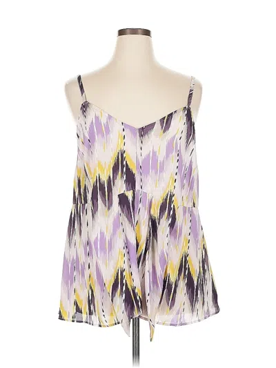 Pre-owned Torrid Sleeveless Blouse In Purple