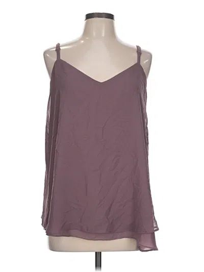 Pre-owned Torrid Sleeveless Blouse In Purple