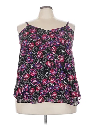 Torrid Sleeveless Blouse In Purple
