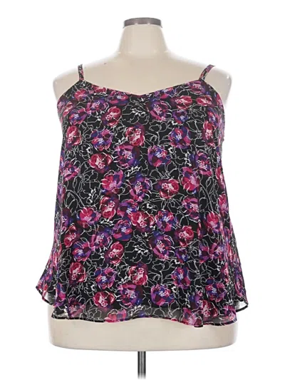 Torrid Sleeveless Blouse In Purple