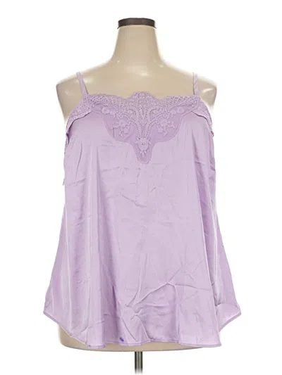 Pre-owned Torrid Sleeveless Blouse In Purple