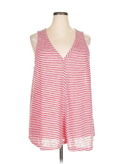 Pre-owned Torrid Sleeveless Blouse In Red