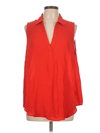 Pre-owned Torrid Sleeveless Blouse In Red