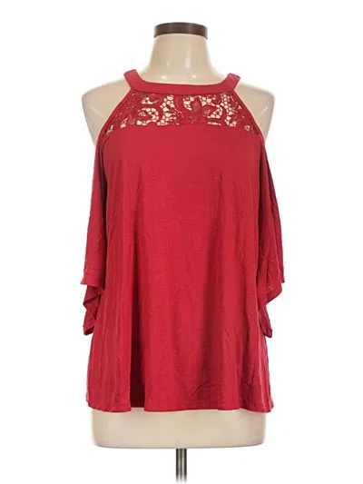 Pre-owned Torrid Sleeveless Blouse In Red