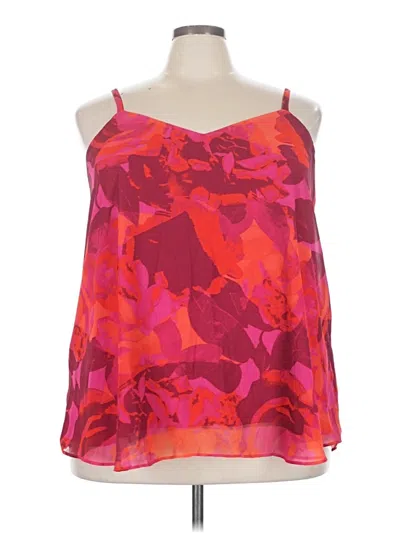 Pre-owned Torrid Sleeveless Blouse In Red
