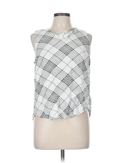 Pre-owned Torrid Sleeveless Blouse In Silver