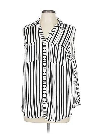 Pre-owned Torrid Sleeveless Blouse In Silver