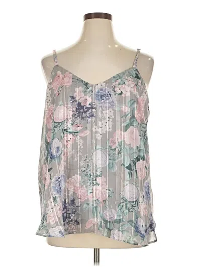 Pre-owned Torrid Sleeveless Blouse In Silver