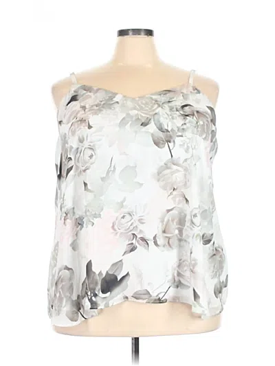 Pre-owned Torrid Sleeveless Blouse In Silver