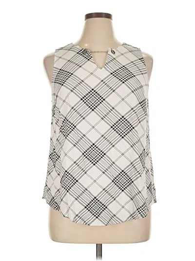 Pre-owned Torrid Sleeveless Blouse In Silver
