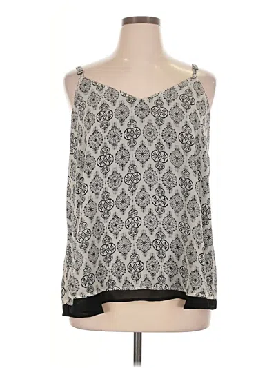 Pre-owned Torrid Sleeveless Blouse In Silver