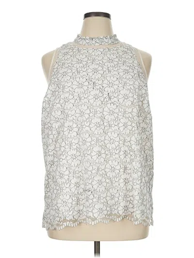 Pre-owned Torrid Sleeveless Blouse In Silver